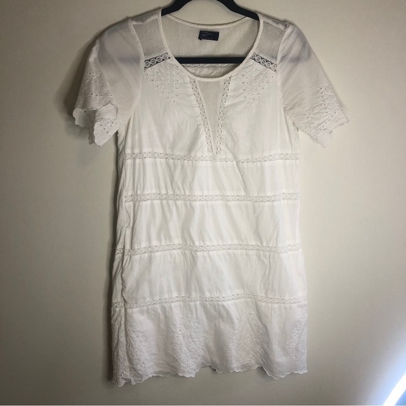Gap white lace tunic dress XS - Picture 1 of 6
